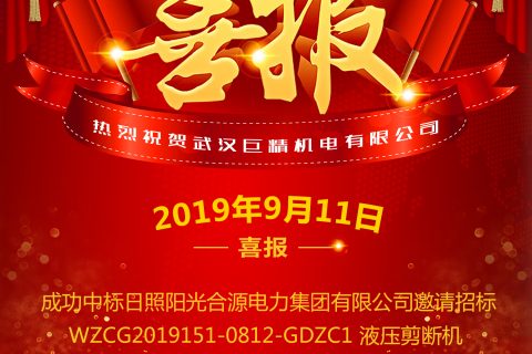 热烈祝贺武汉918博天堂中标日照阳光合源电力集团有限公司约请招标